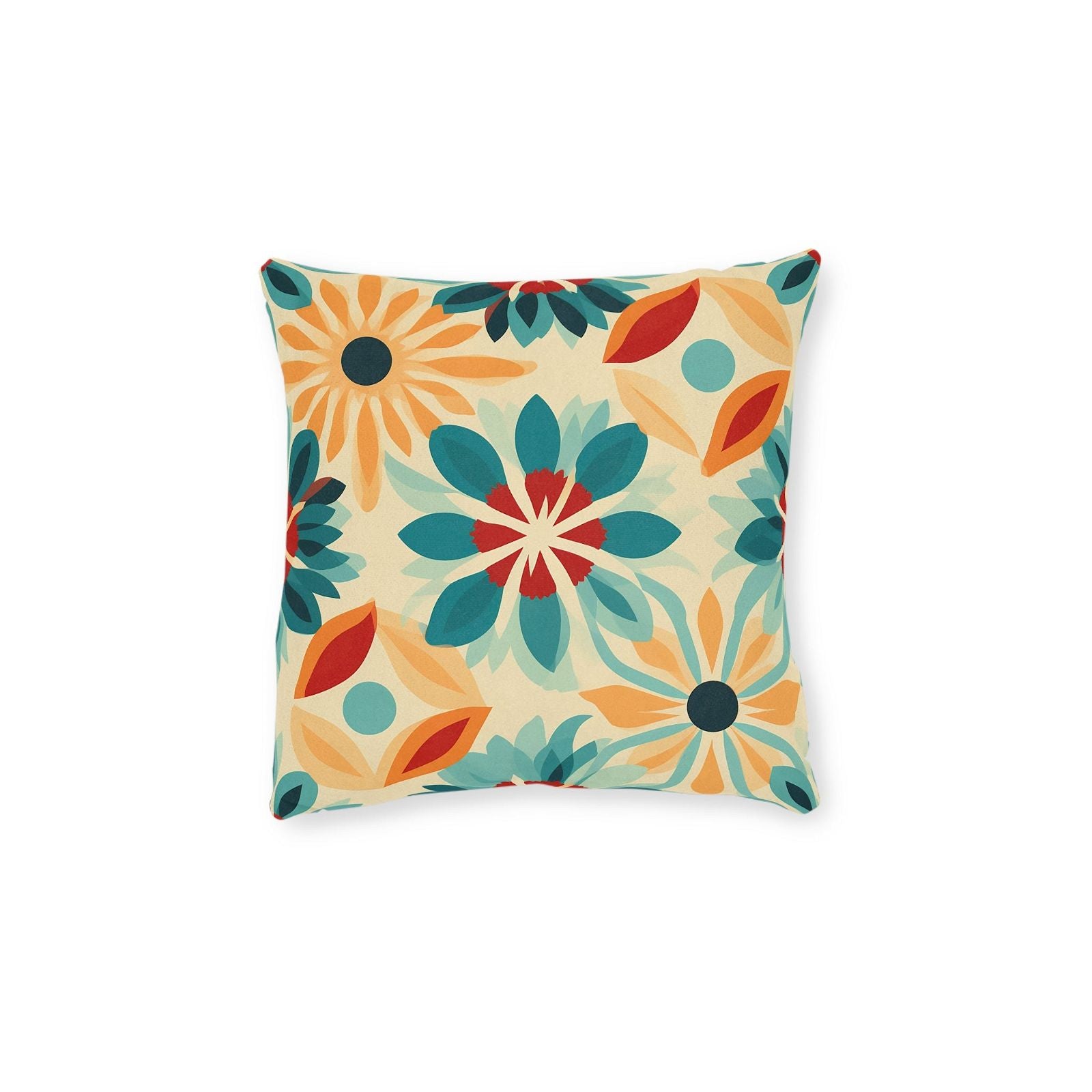 Square Pillow with Artistic Flair - ExclusiveCreativeDesigns