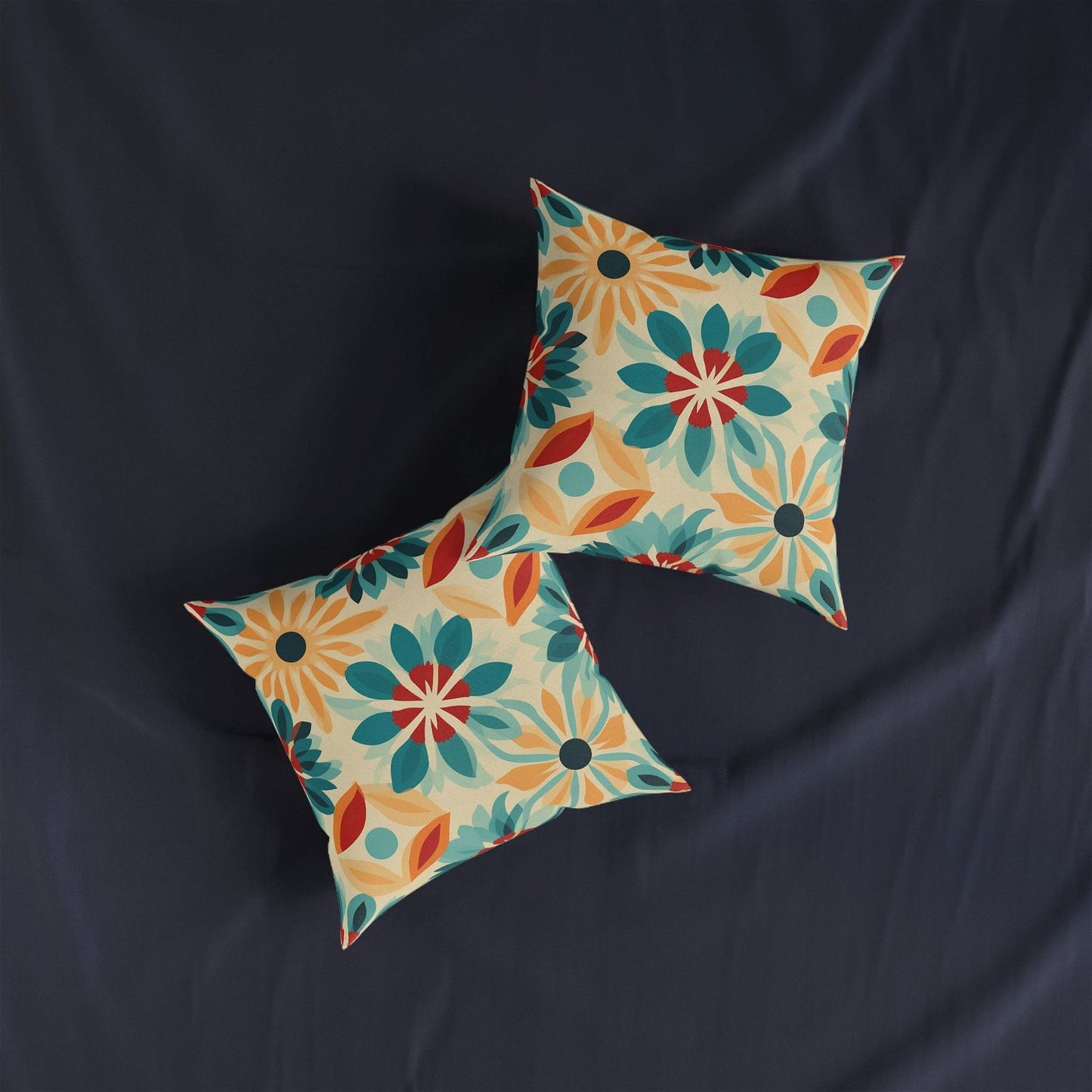 Square Pillow with Artistic Flair - ExclusiveCreativeDesigns