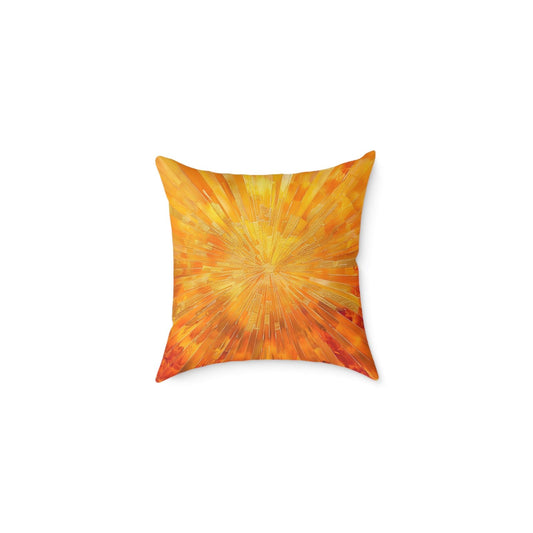 Sunburst Pattern Pillow - ExclusiveCreativeDesigns