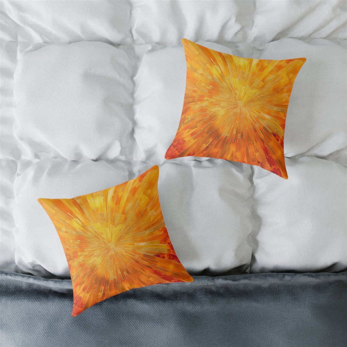 Sunburst Pattern Pillow - ExclusiveCreativeDesigns