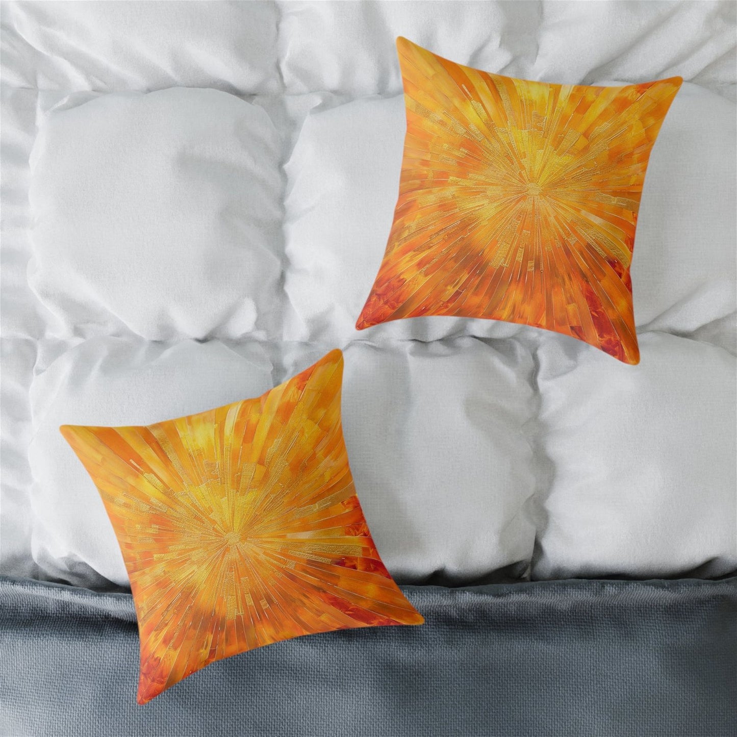 Sunburst Pattern Pillow - ExclusiveCreativeDesigns