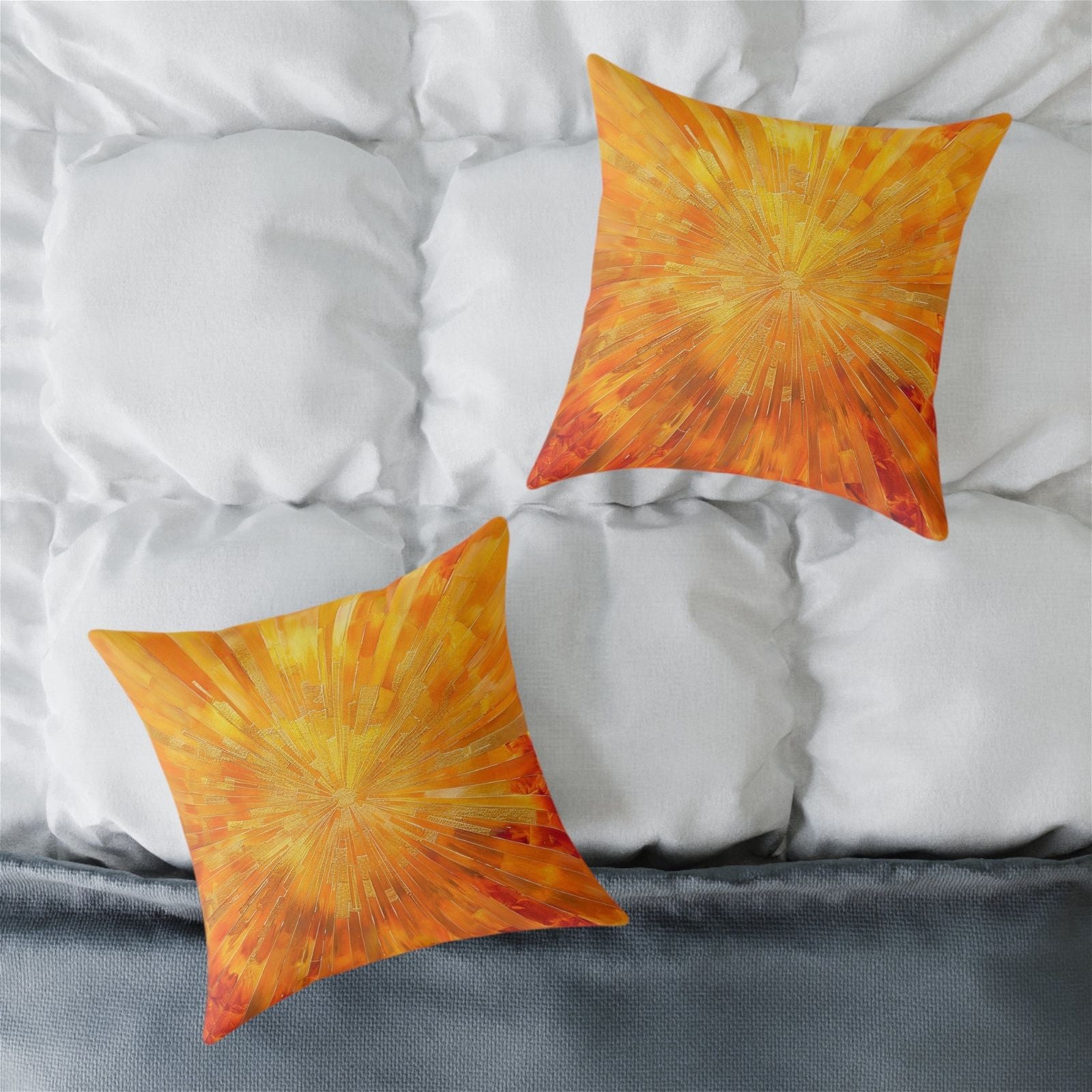 Sunburst Pattern Pillow - ExclusiveCreativeDesigns