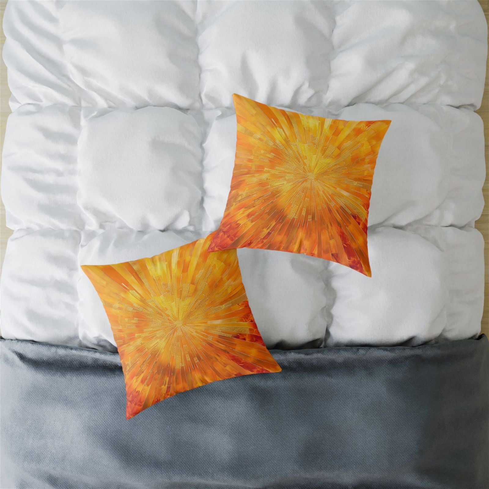 Sunburst Pattern Pillow - ExclusiveCreativeDesigns