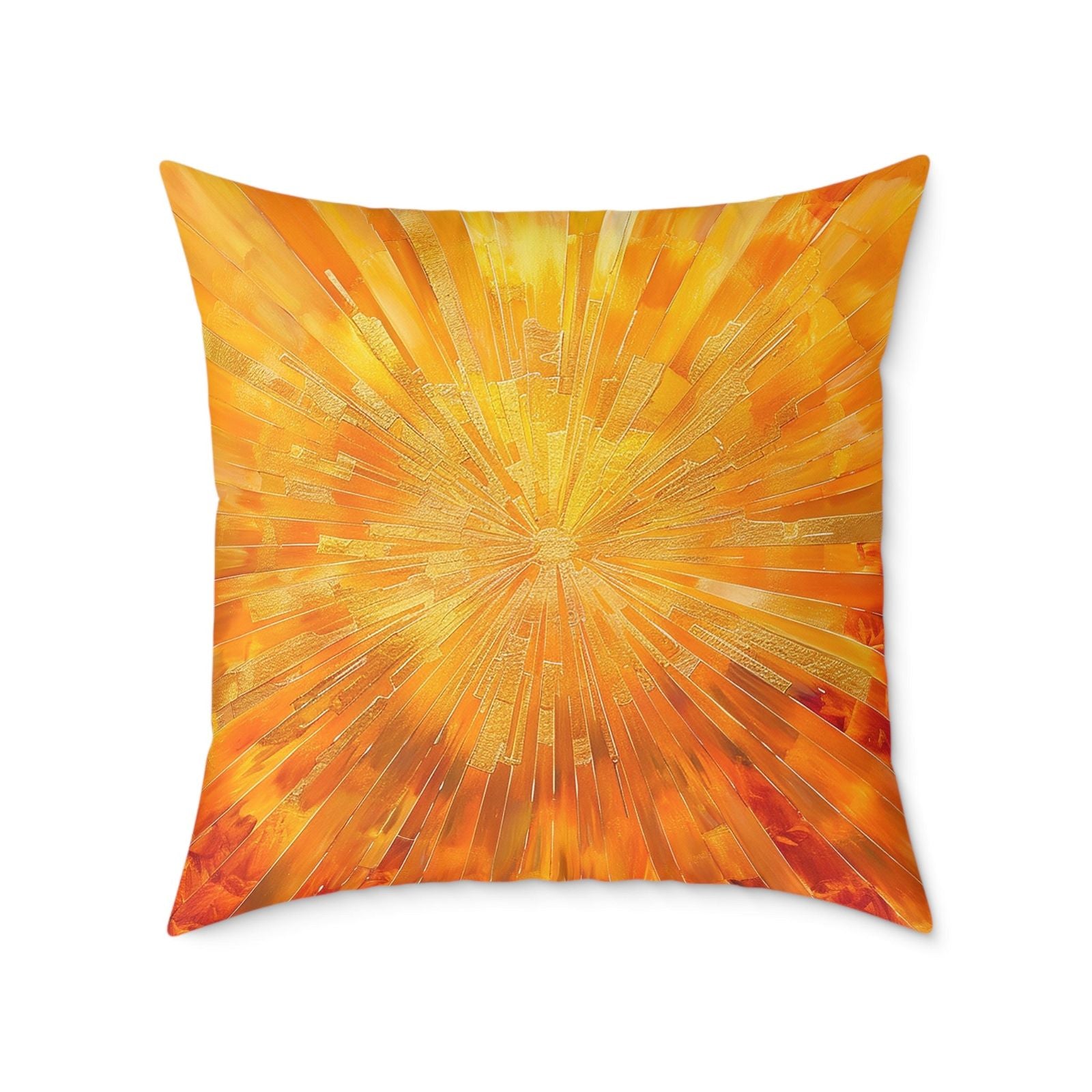 Sunburst Pattern Pillow - ExclusiveCreativeDesigns