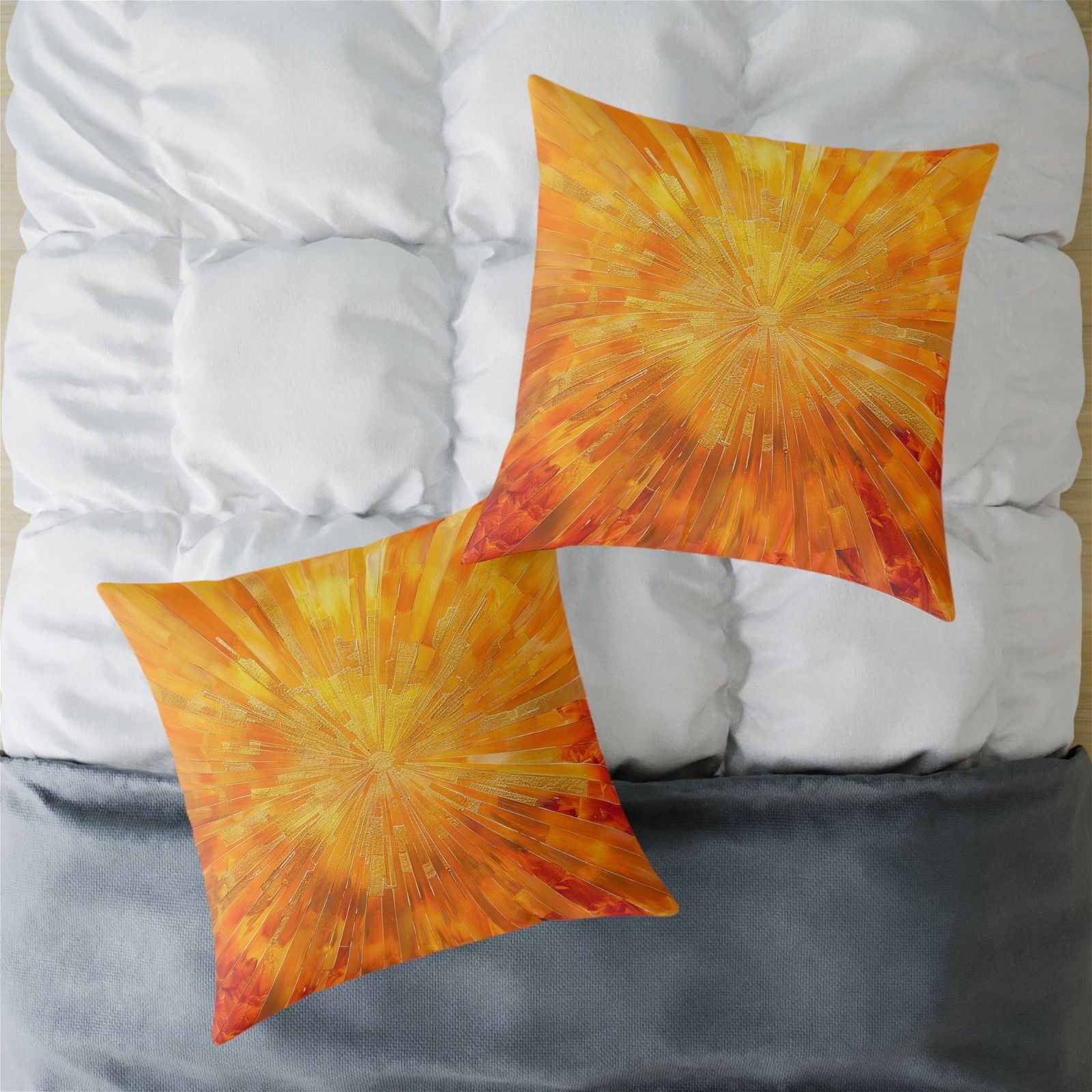 Sunburst Pattern Pillow - ExclusiveCreativeDesigns